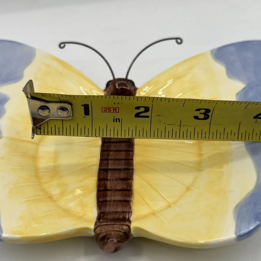 Yankee Candle Butterfly Ceramic Jar Holder 6.5